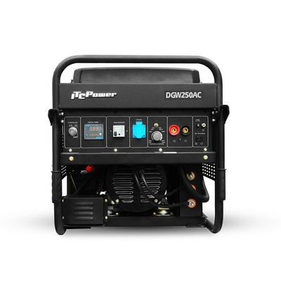Stronger High Efficiency Open Frame 3kw Welding Generator Easy To Move 1.7L