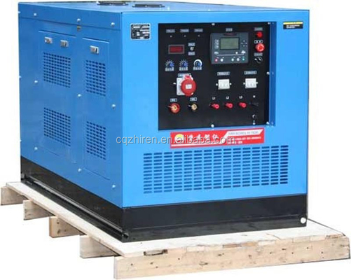 Construction works&amp;#194; &amp;#160; 400A AC400V/12KW portable Chinese weichai engine diesel welder generator